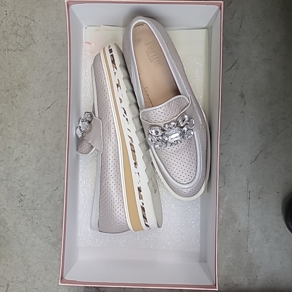 Pertini leather loafers